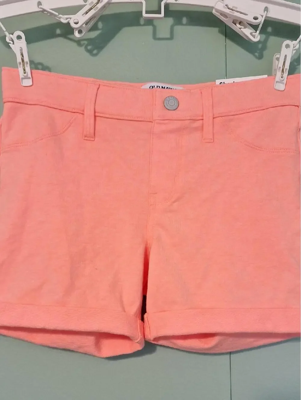 Nwt Old Navy Kids Coral Shorts Size Large